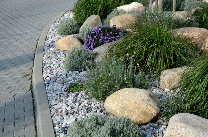 Landscaping Curb in Spring