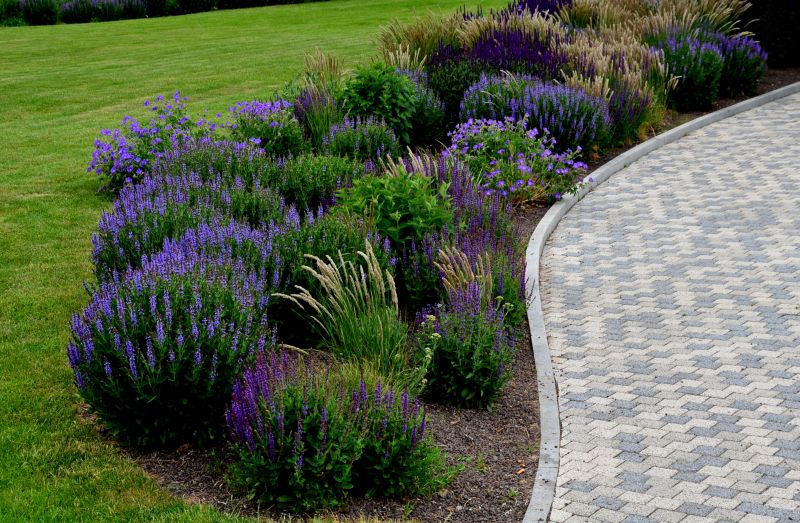 Spring Landscaping Curb Installation